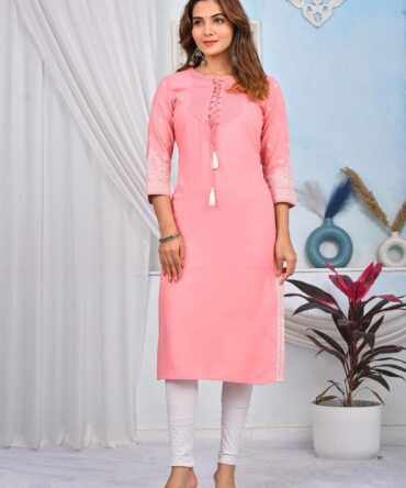 Pink Kurti