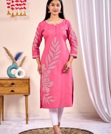 Pink Kurti